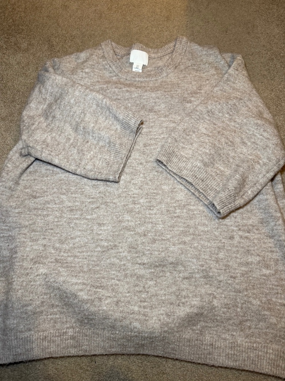 H&M knit short sleeve top